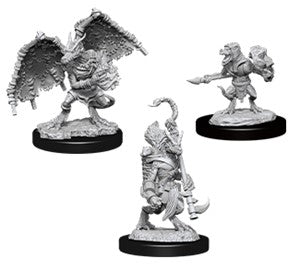 D&D: Nolzur's Marvelous Minis: Kobold Inventor, Dragonshield & Sorcerer (Unpainted)