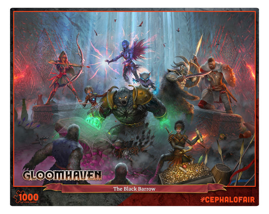 Gloomhaven: Black Burrow 1000pc Puzzle