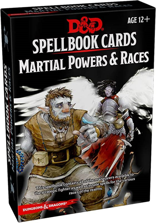 Marital Powers & Races Spellbook Cards(D&D 5e)