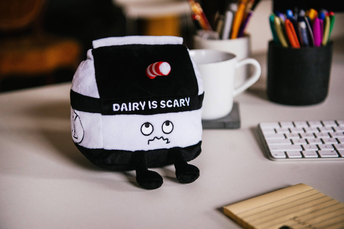 Punchkins - "Dairy Is Scary" Milk Plush