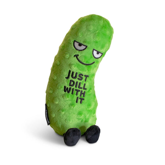 Punchkins - "Just Dill With It" Pickle Plushie