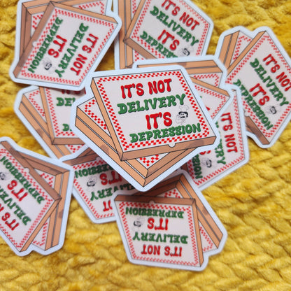 It's not delivery it's depression: Glitter accents