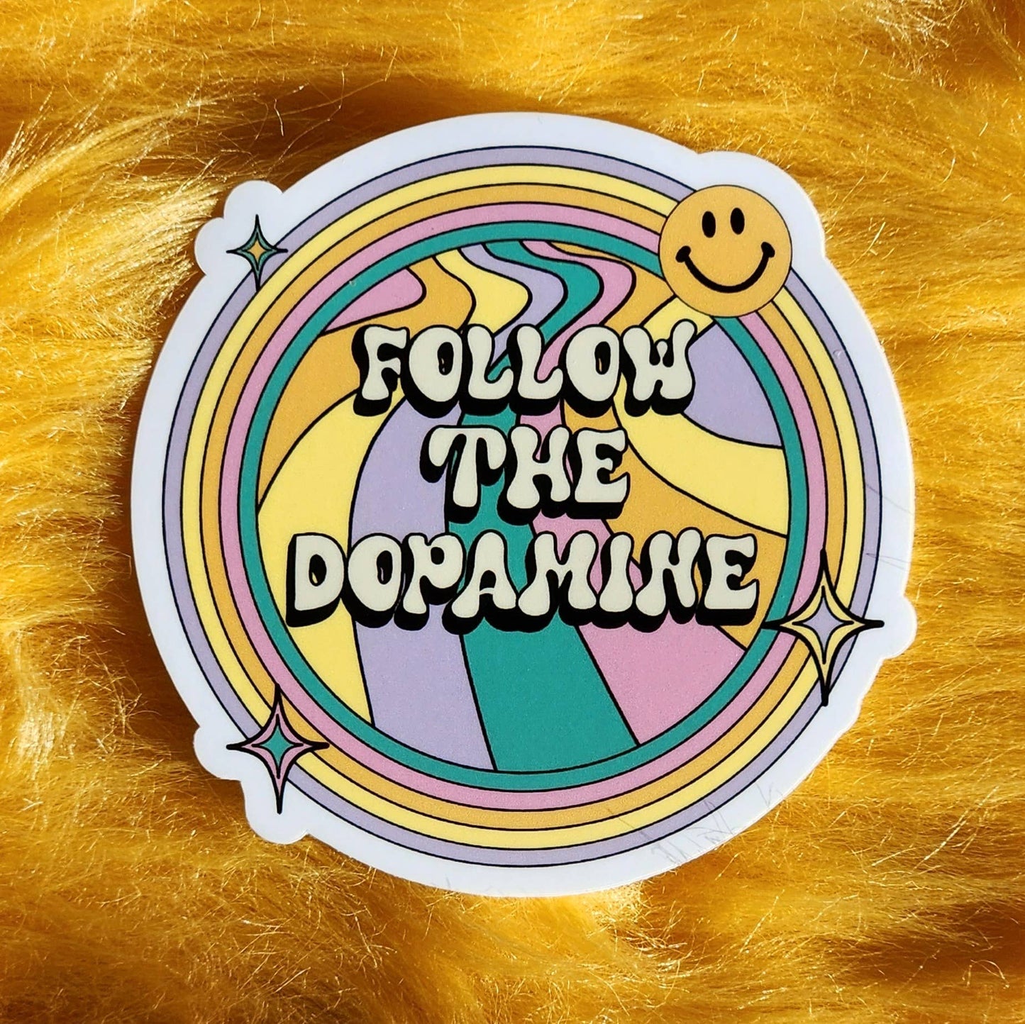 Follow the Dopamine sticker