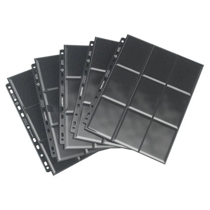 Gamegenic Pages: 18-Pocket Pages: Sideloading Black (50)