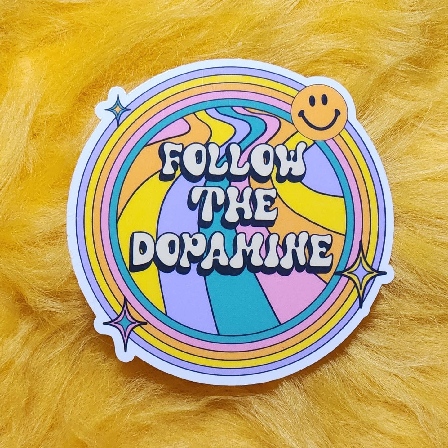 Follow the Dopamine sticker