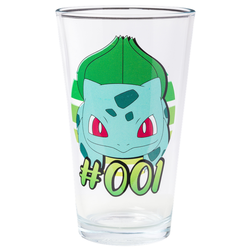 Pokémon Starter Gradients  4pc. 16oz. Pint Glass Set