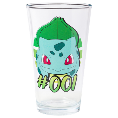 Pokémon Starter Gradients  4pc. 16oz. Pint Glass Set
