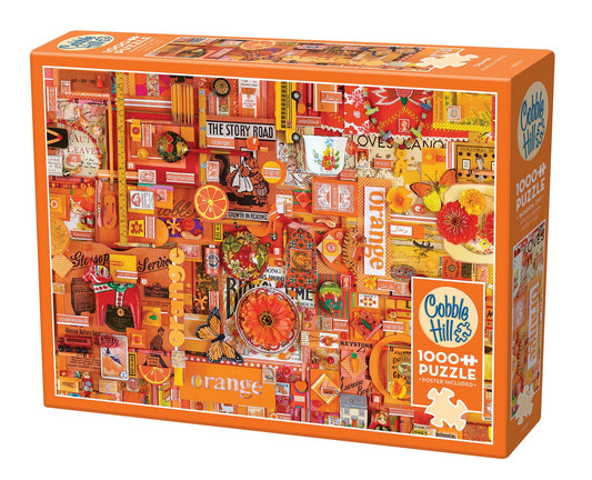 Orange 1000pc puzzle