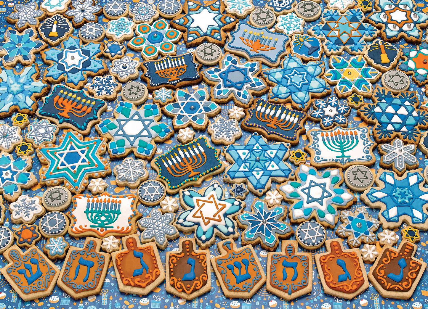 Hanukkah Cookies 1000pc puzzle