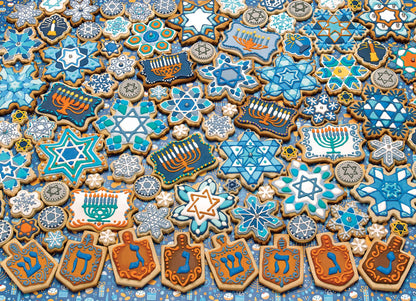 Hanukkah Cookies 1000pc puzzle