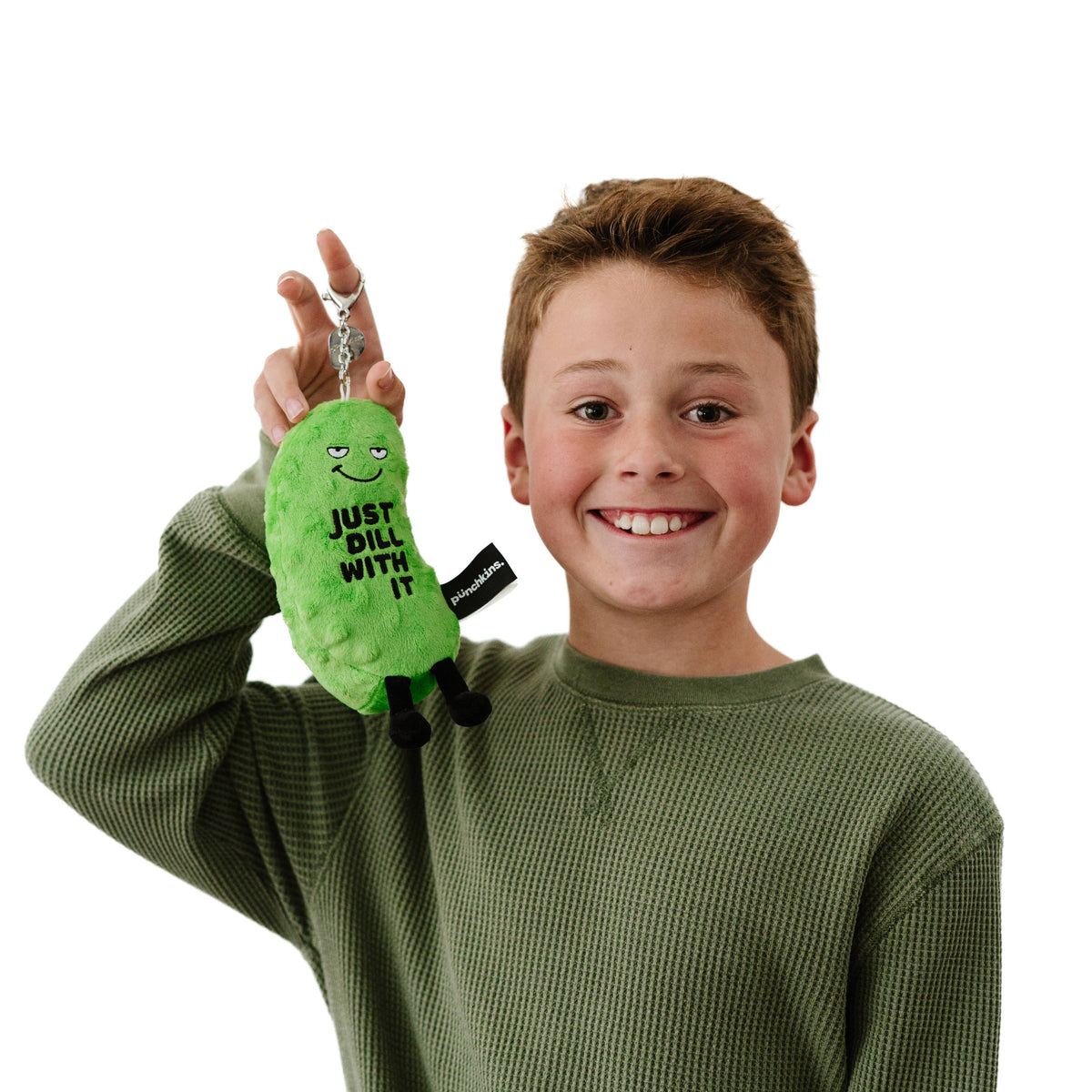 Punchkins - "Just Dill With It" Pickle Bag Charm