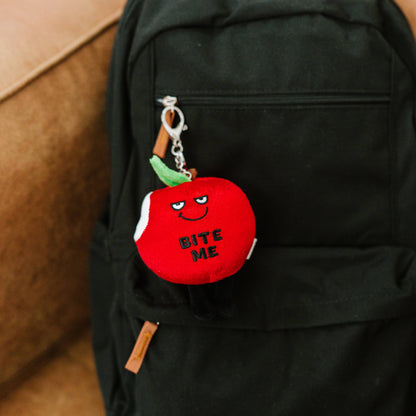 Punchkins - "Bite Me" Apple Plush Bag Charm