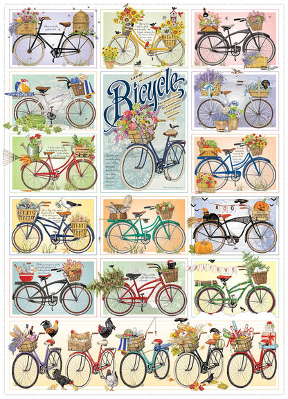 Bicycles 1000pc puzzle