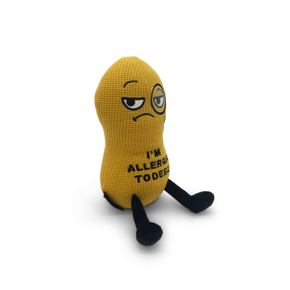Punchkins - "I’m Allergic to Deez Nutz" Peanut Plush