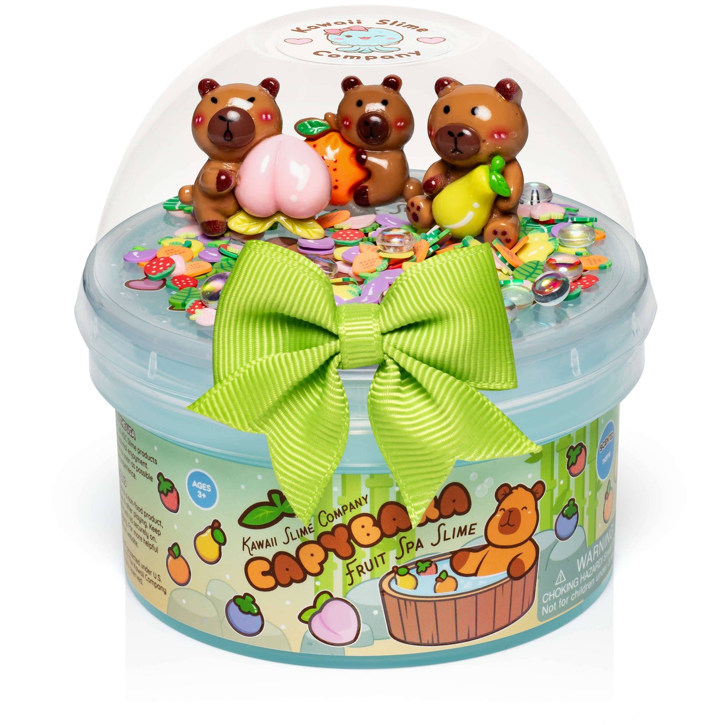 Capybara Fruit Spa Signature Dome™ Slime