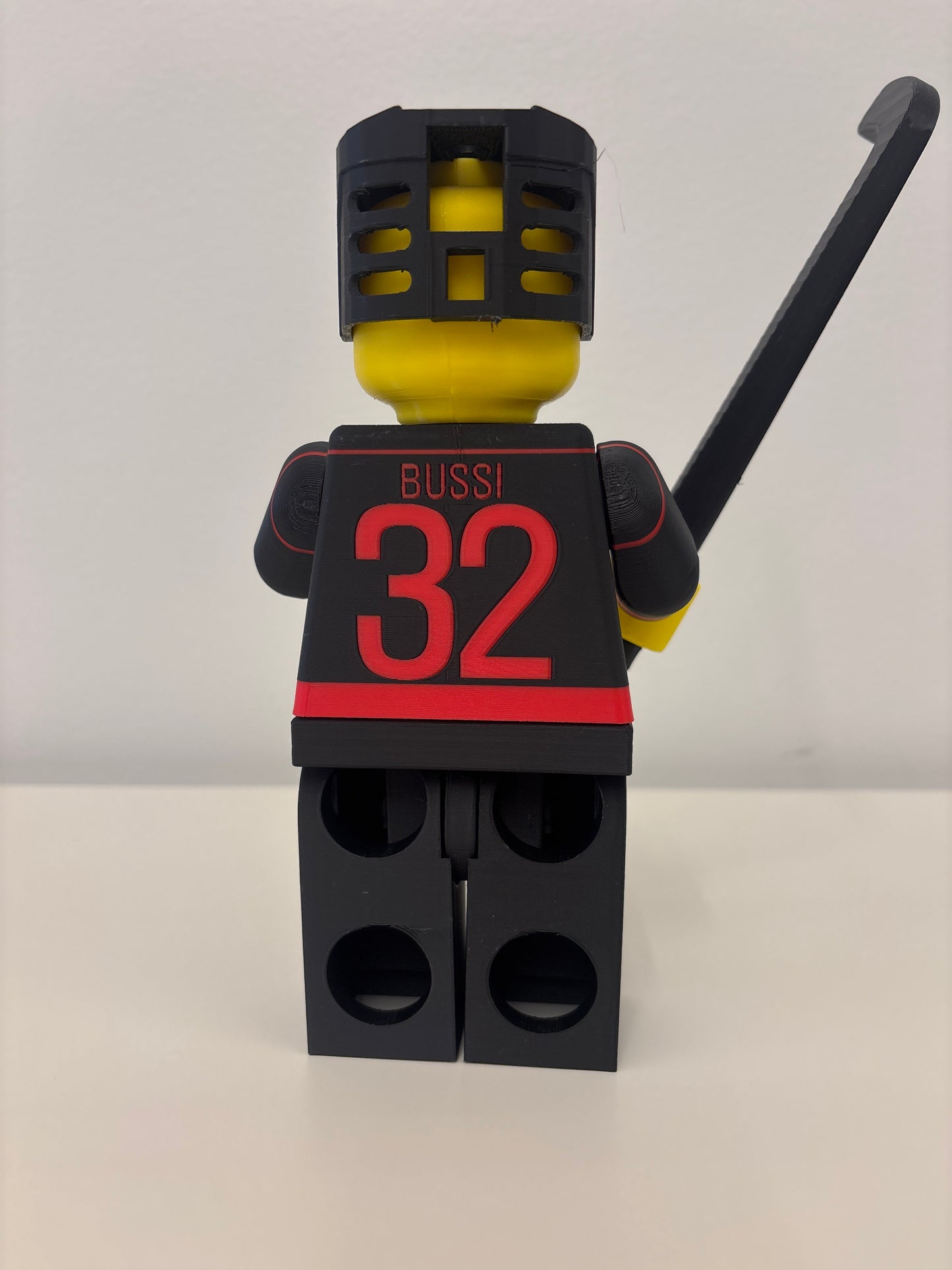 3D Print “Lego” Hurricanes Hockey Player