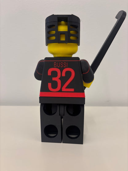 3D Print “Lego” Hurricanes Hockey Player