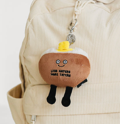 Punchkins - "Less Haters, More Taters" Plush Potato Bag Charm