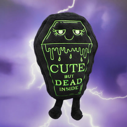 Punchkins - “Cute But Dead Inside” Coffin Plushie