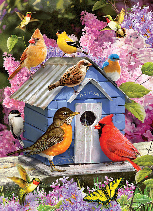Spring Birdhouse 500pc puzzle