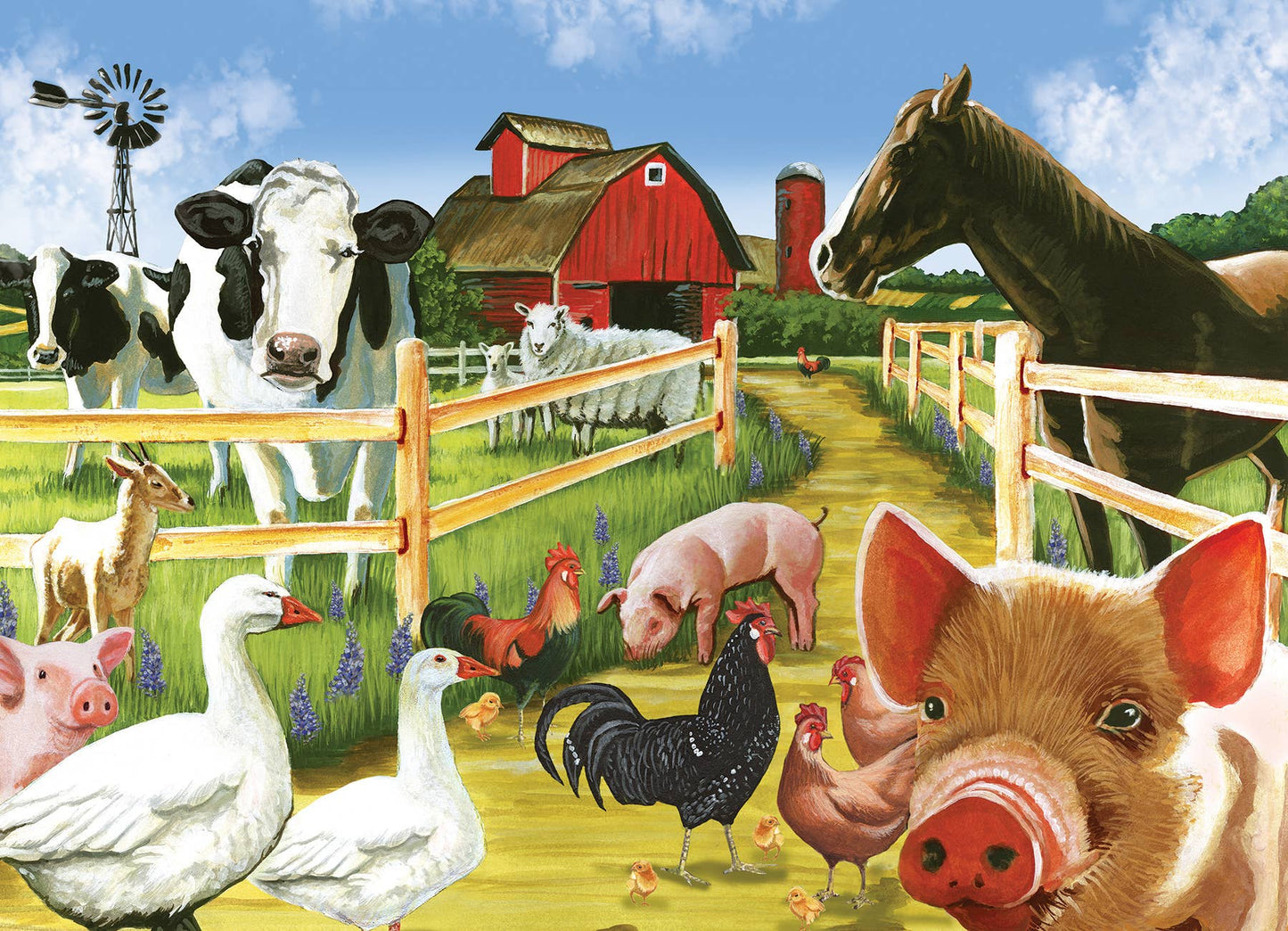 Welcome to the Farm (Family) 350pc puzzle