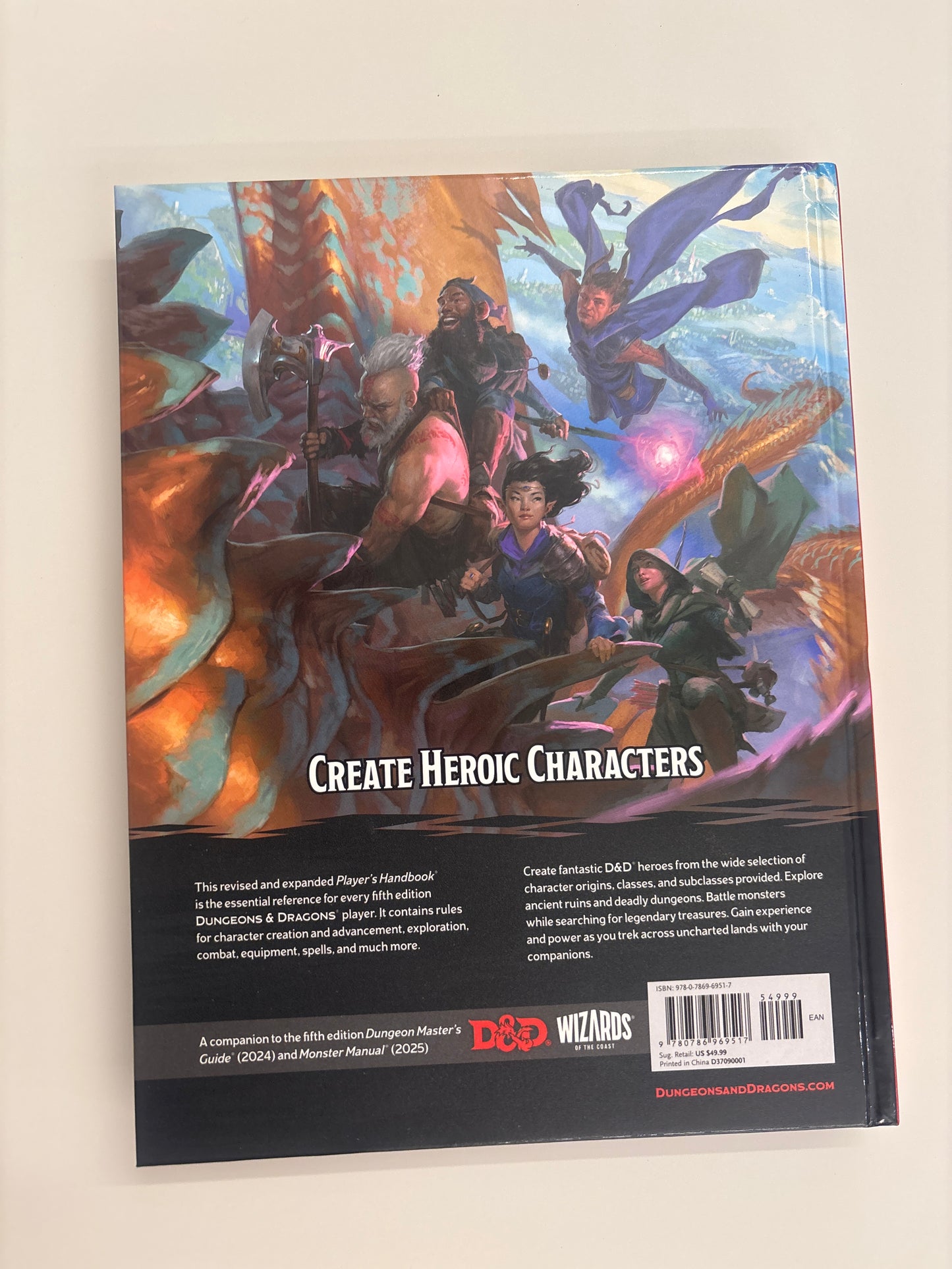 l Players Handbook (D&D Core Rulebook)