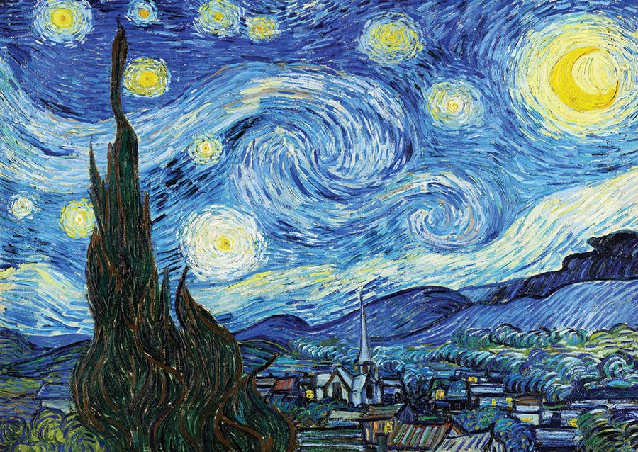 Van Gogh: Starry Night 1000pc Enjoy Puzzle
