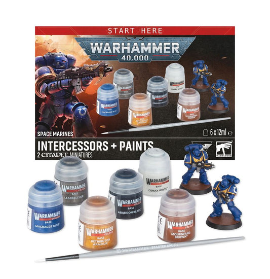 Space Marines Intercessors Paint Set