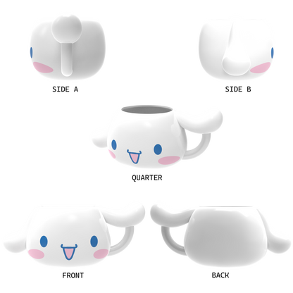 Sanrio Cinnamoroll Ceramic 3D Sculpted Mug