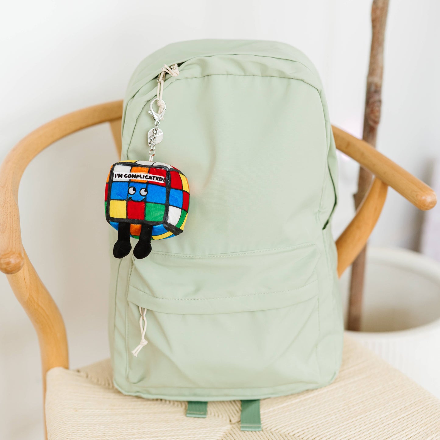Punchkins - "I'm Complicated" Rubik's Cube Bag Charm