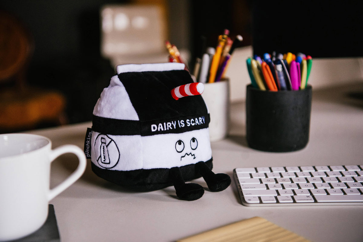Punchkins - "Dairy Is Scary" Milk Plush