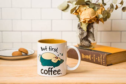 Pokémon Snorlax I Need Coffee 20oz Ceramic Mug
