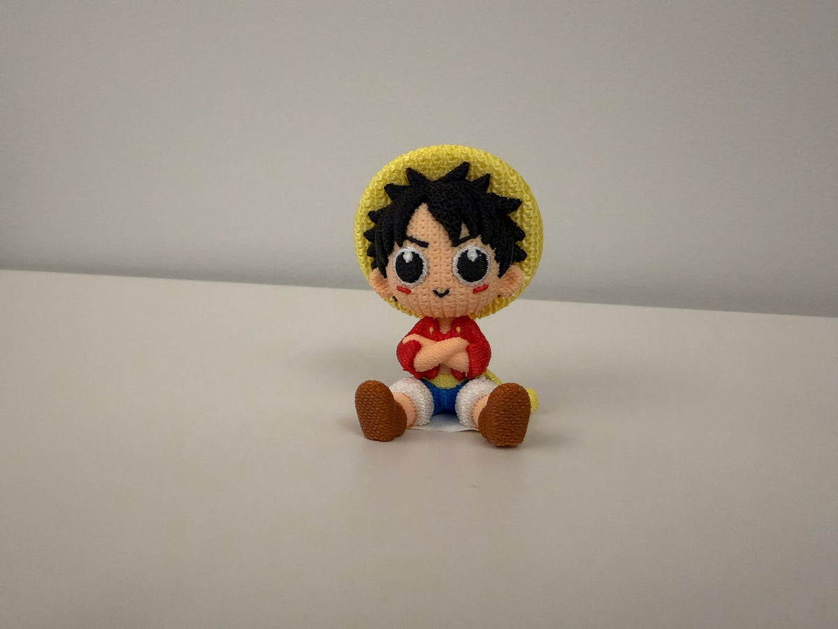 3D Print Knitted Luffy