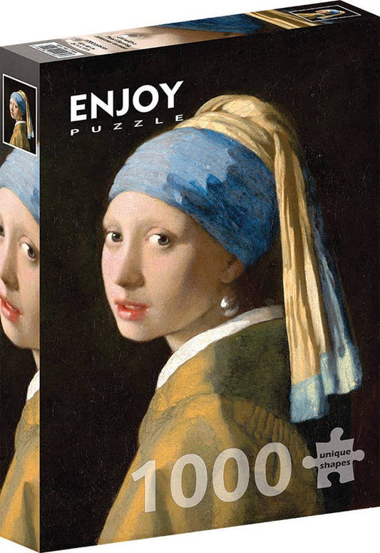 Vermeer: Girl with Pearl Earring 1000pc Enjoy Puzzle