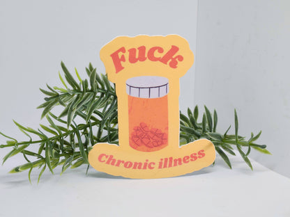 Fuck chronic illness: white