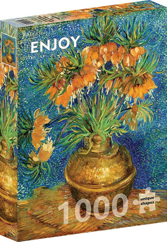 Van Gogh: Fritillaries in a Copper Vase 1000pc Enjoy Puzzle