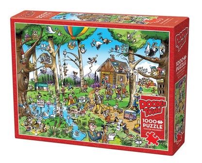 DoodleTown: Birdwatcher's Paradise 1000pc puzzle