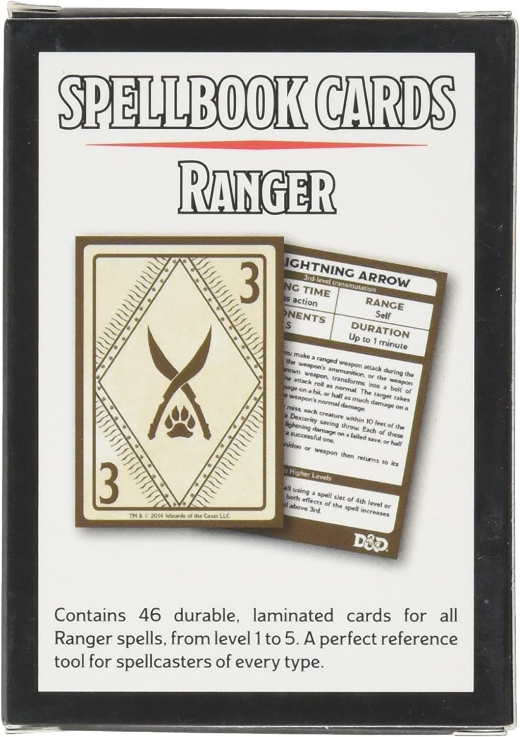 Ranger Spellbook Cards(D&D 5e) - Library Reservation
