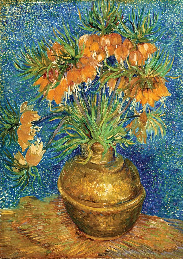Van Gogh: Fritillaries in a Copper Vase 1000pc Enjoy Puzzle