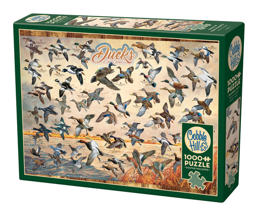 Ducks of North America 1000pc puzzle