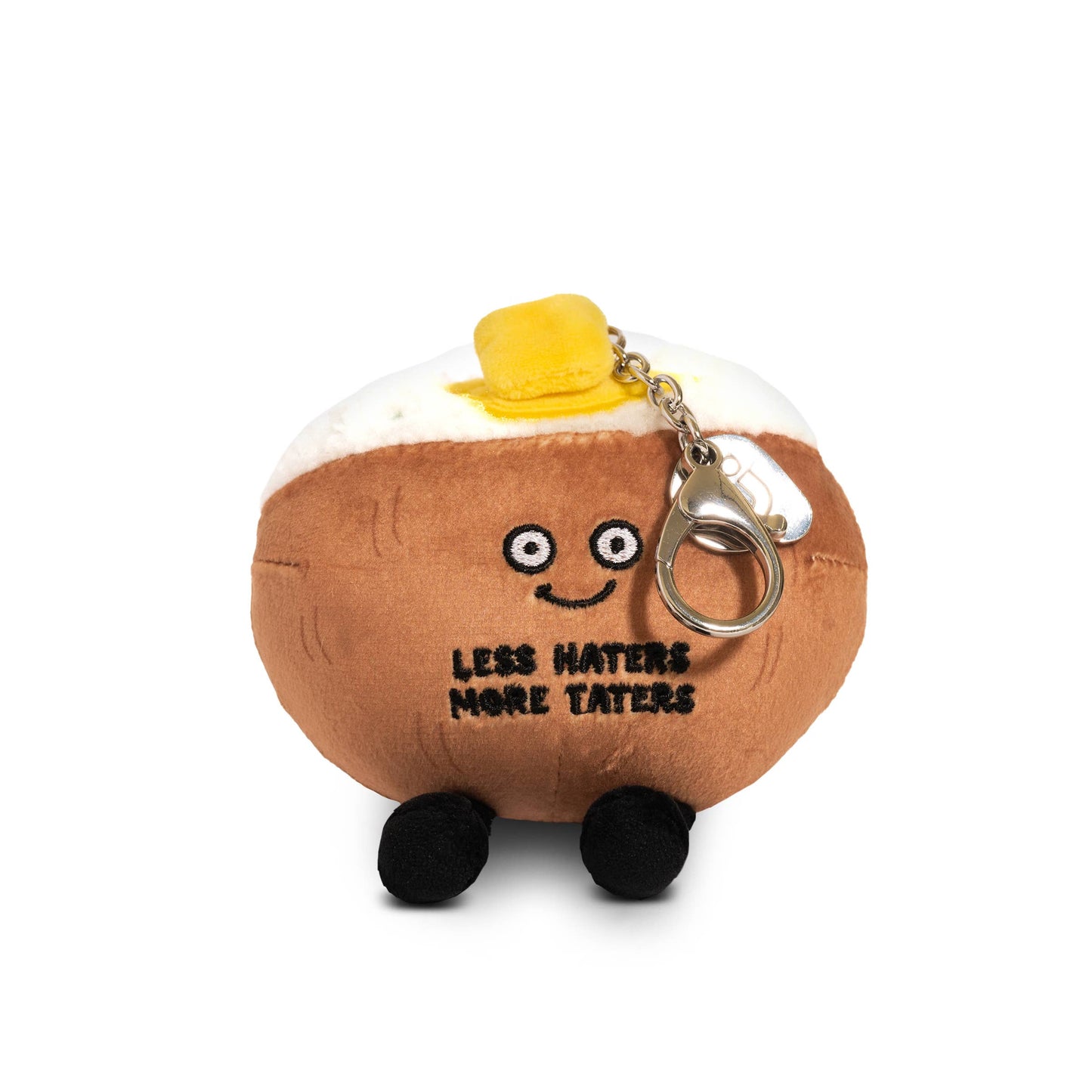 Punchkins - "Less Haters, More Taters" Plush Potato Bag Charm