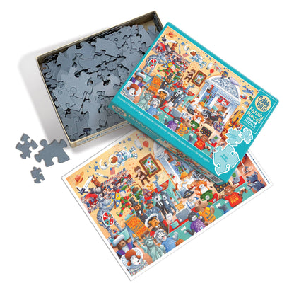 Cats and Dogs Museum (Family) 350pc puzzle