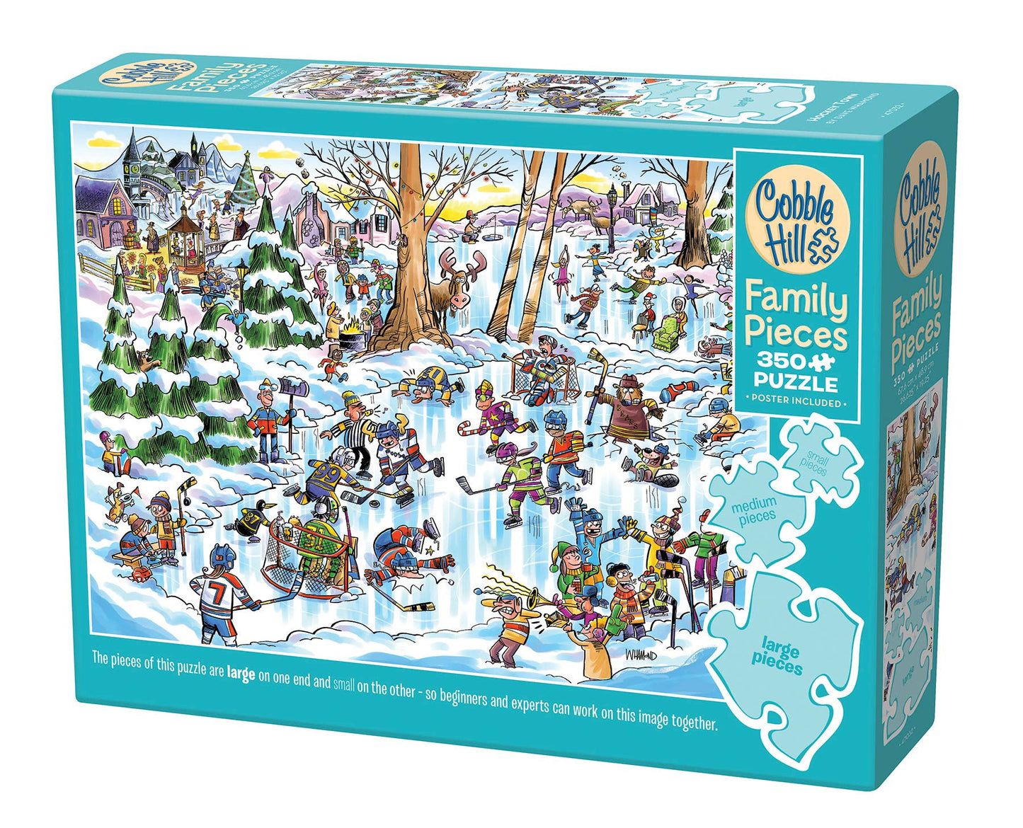 Hockey Town (Family) 350pc puzzle