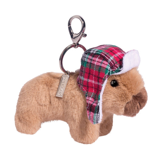 Winter Capybara Bag Charm