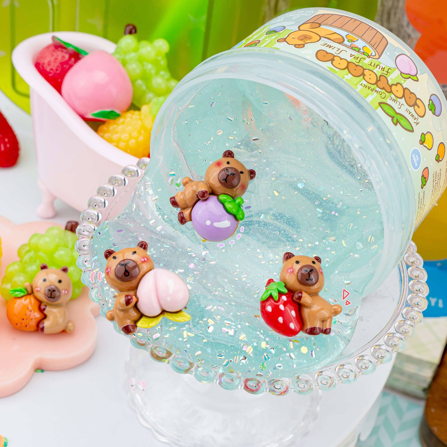 Capybara Fruit Spa Signature Dome™ Slime