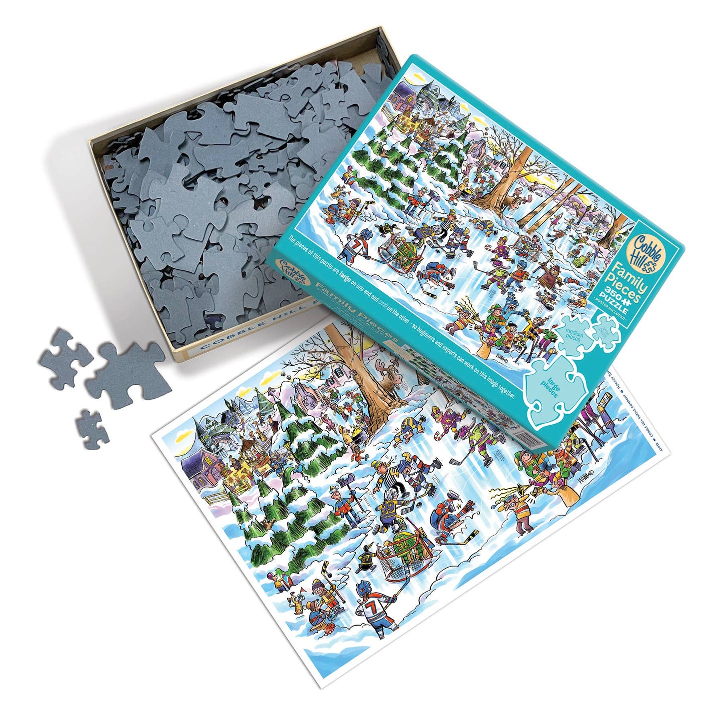Hockey Town (Family) 350pc puzzle