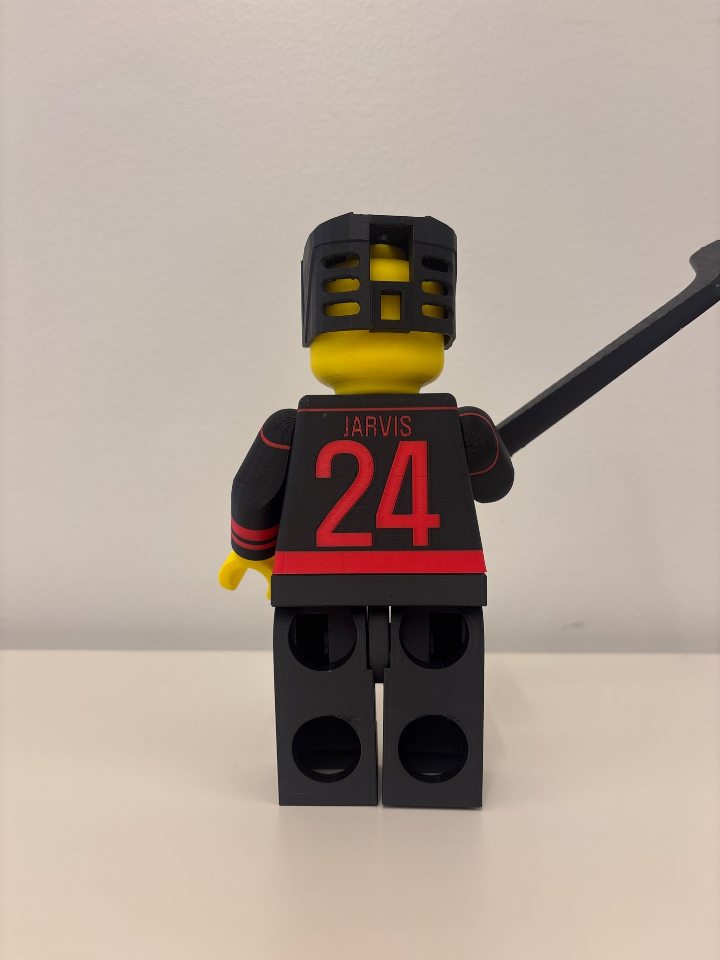 3D Print “Lego” Hurricanes Hockey Player