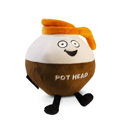 Punchkins - "Pot Head" Plush Coffee Pot