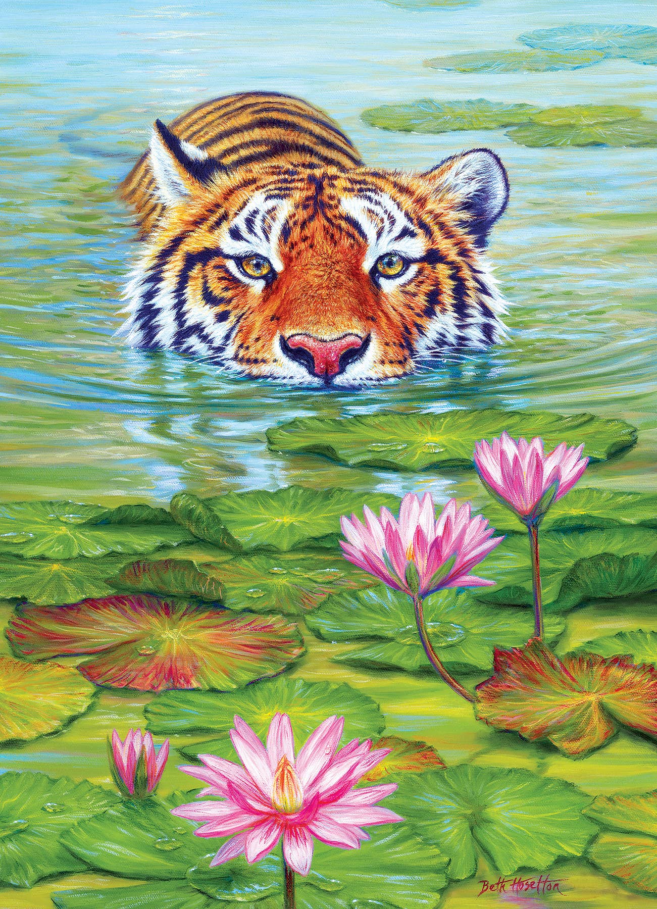 Land of the Lotus 1000pc puzzle
