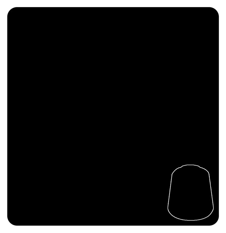 Warhammer Paint: Abaddon Black 12ml